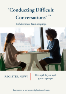 Conducting Difficult Conversations: Your Voice Matters