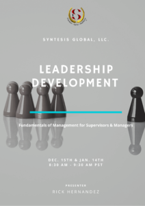Leadership Development: The Fundamentals of Management for Supervisors and Managers