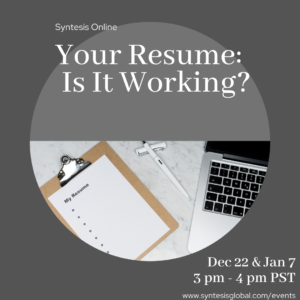 Your Resume: Is It Working?